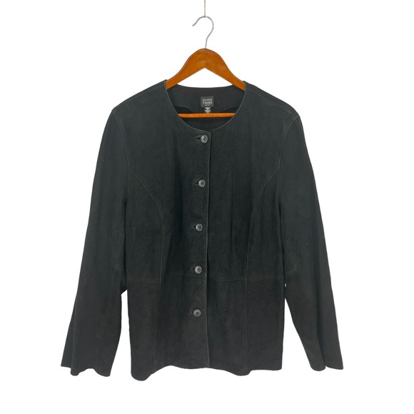 Eileen Fisher suede jacket - Picture 2 of 11